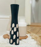 Stippled Linen Vase Collection - 09