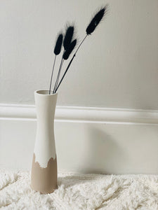 Stippled Linen Vase Collection - 10