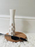 Stippled Linen Vase Collection - 12