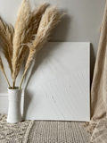 White Collection Canvases - Moonstone