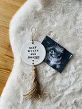 Clay Baby Announcement Keepsake