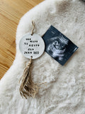 Clay Baby Announcement Keepsake