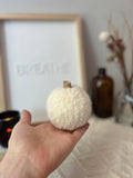 Yarn Pumpkin Decoration