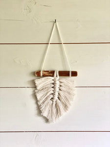 Feather Macrame Wall Hanging