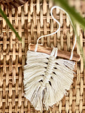 Feather Macrame Wall Hanging