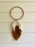 Dream Catcher Leaf Wall Hanging