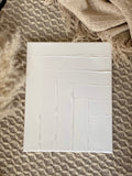 White Collection Canvases - Howlite