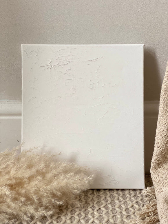 White Collection Canvases - Alabaster