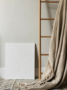 White Collection Canvases - Moonstone