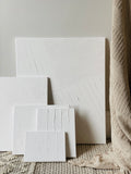 White Collection Canvases - Quartz