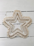 Star Macrame Wall Hanging