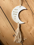 Personalised Tassel Moon Wall Hangings