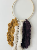 Autumn Feathers Wall Hanging