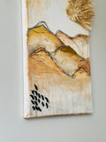 Textured Mountains Collection Canvases - 02