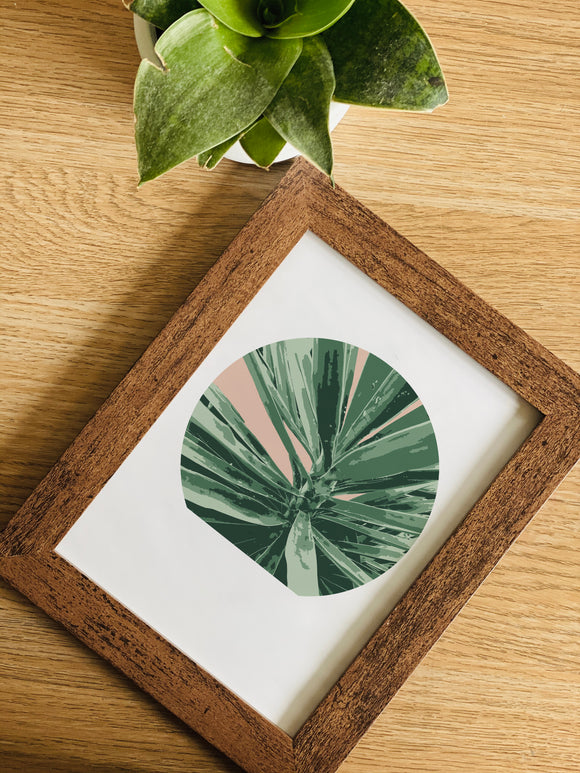 In The Jungle Dragon Tree Print