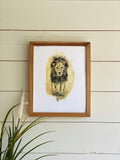 Safari Lion Print