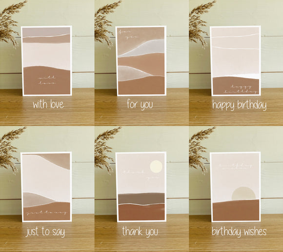 Sandstone Greetings Card Collection